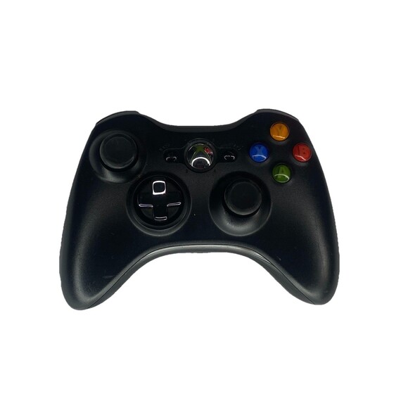 Microsoft Xbox 360 Wireless Controller Black No Battery, No Cover - Picture 1 of 5